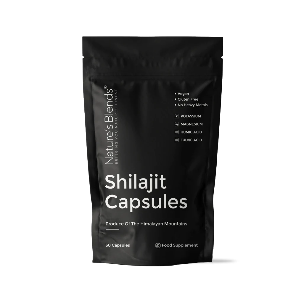 Pure Raw Shilajit Vegan Capsules