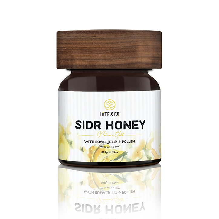 Yemeni Sidr Pure Raw Honey 350gm - jubbas.com