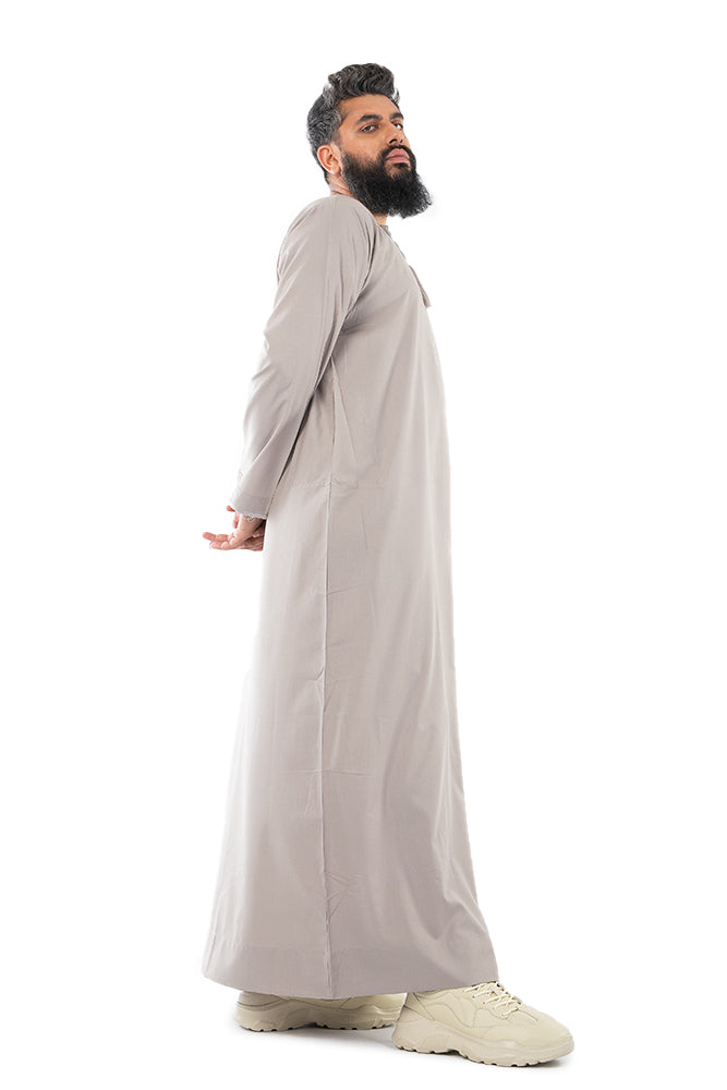 Silver Rust Habeel Thobe
