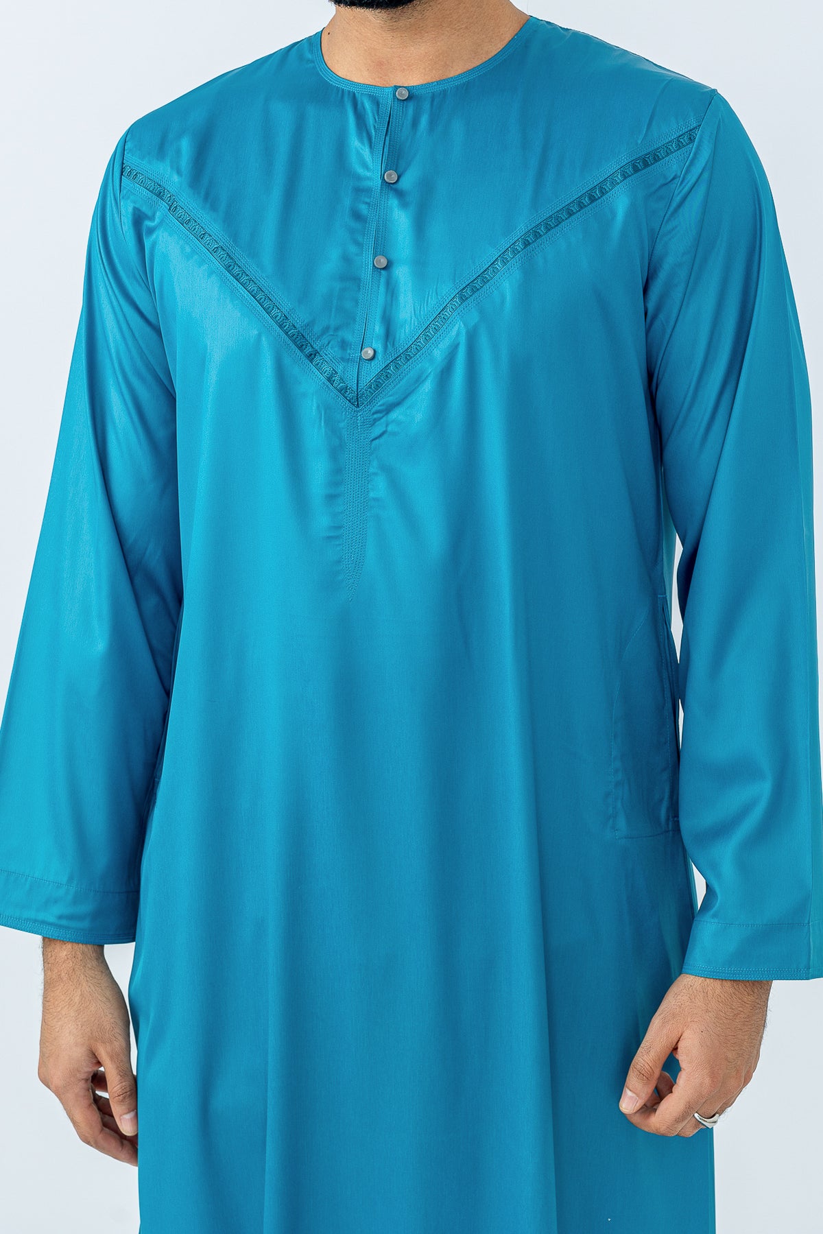 Turquoise Omani Thobe