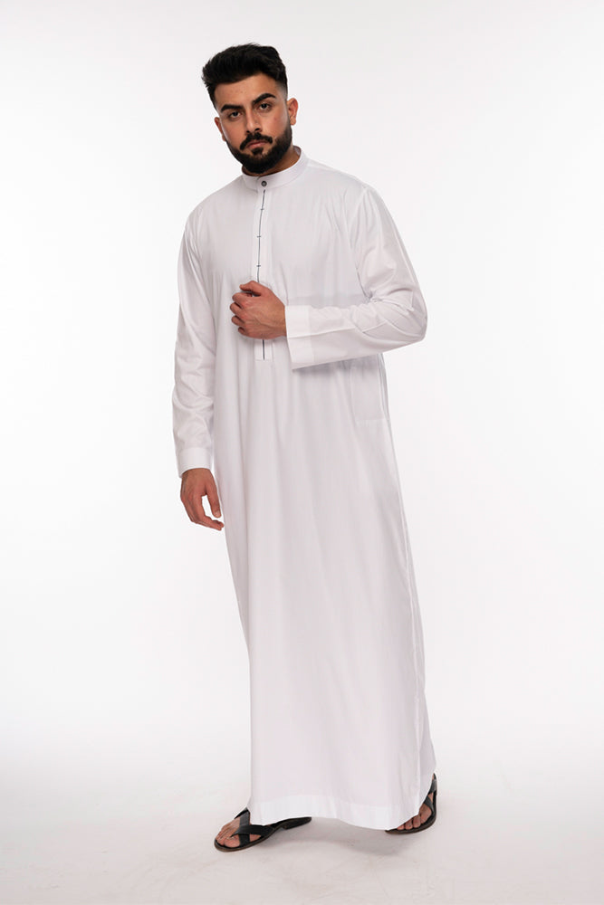 Eight Forty White Thobe