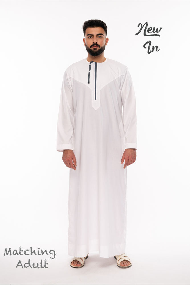White Boys Habeel Jubba - jubbas.com