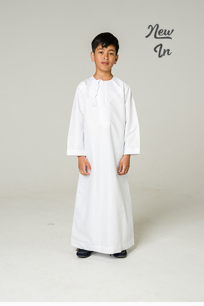 White Kids|Toddler Qatari - jubbas.com