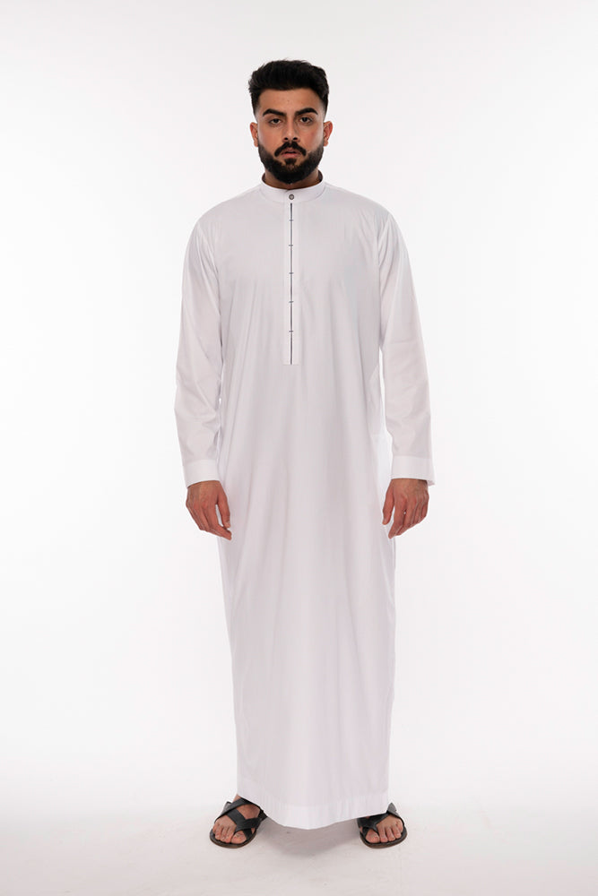 Eight Forty White Thobe