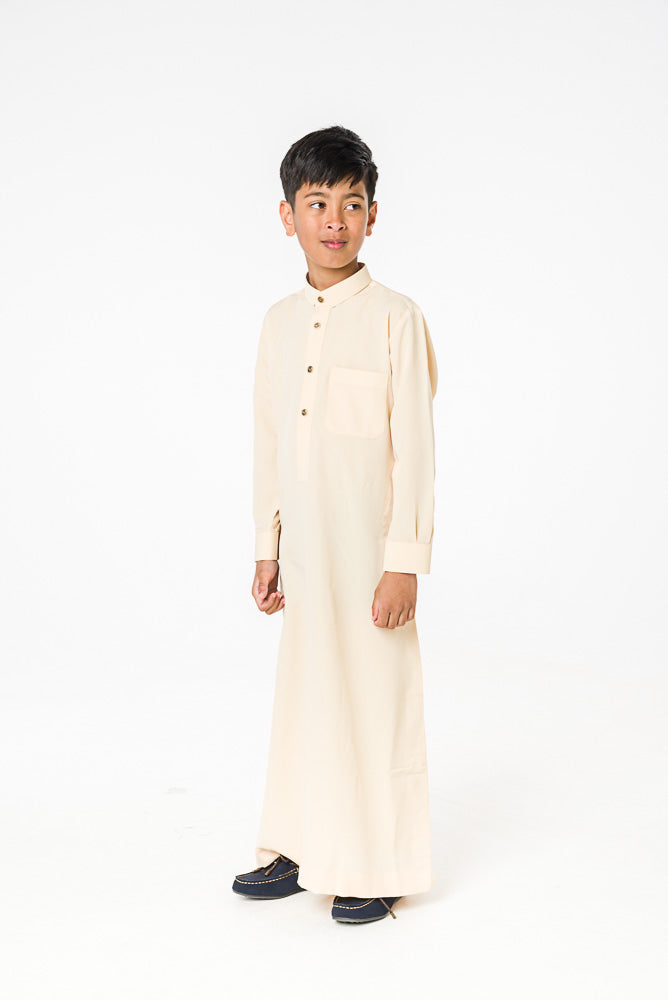 Yellow Kids 4 Stud Thobe - jubbas.com