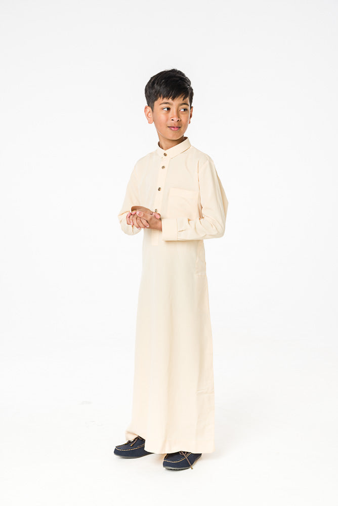 Yellow Kids 4 Stud Thobe - jubbas.com